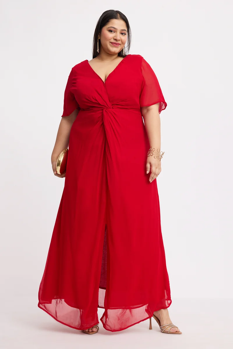 Adria|Viscose Sleeveless Maxi Dress