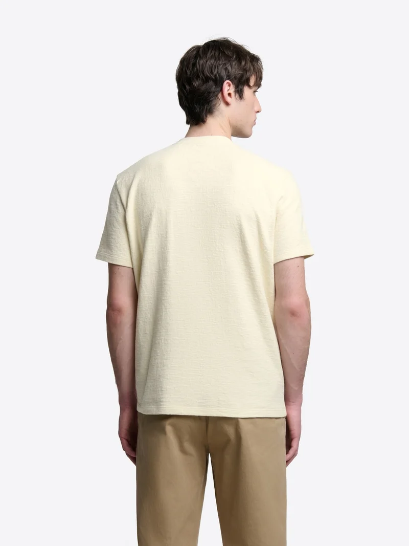 T-shirt col rond en coton