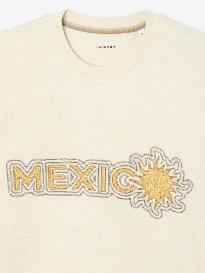 T-shirt col rond en coton