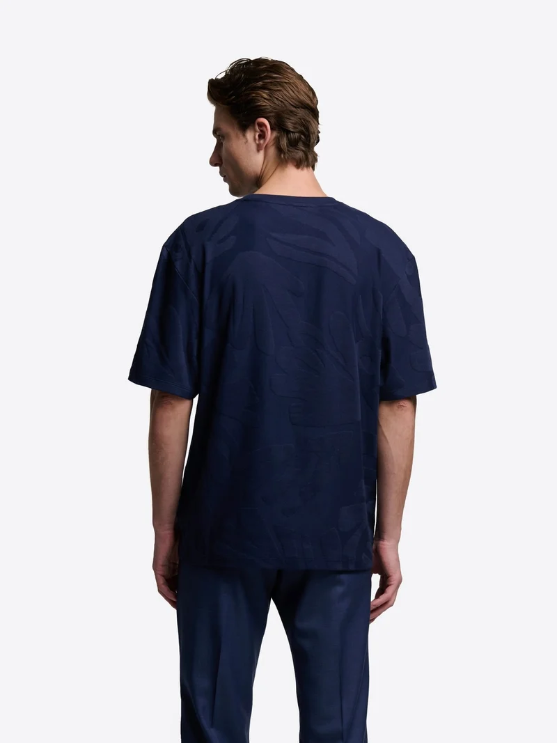 T-shirt col rond en coton