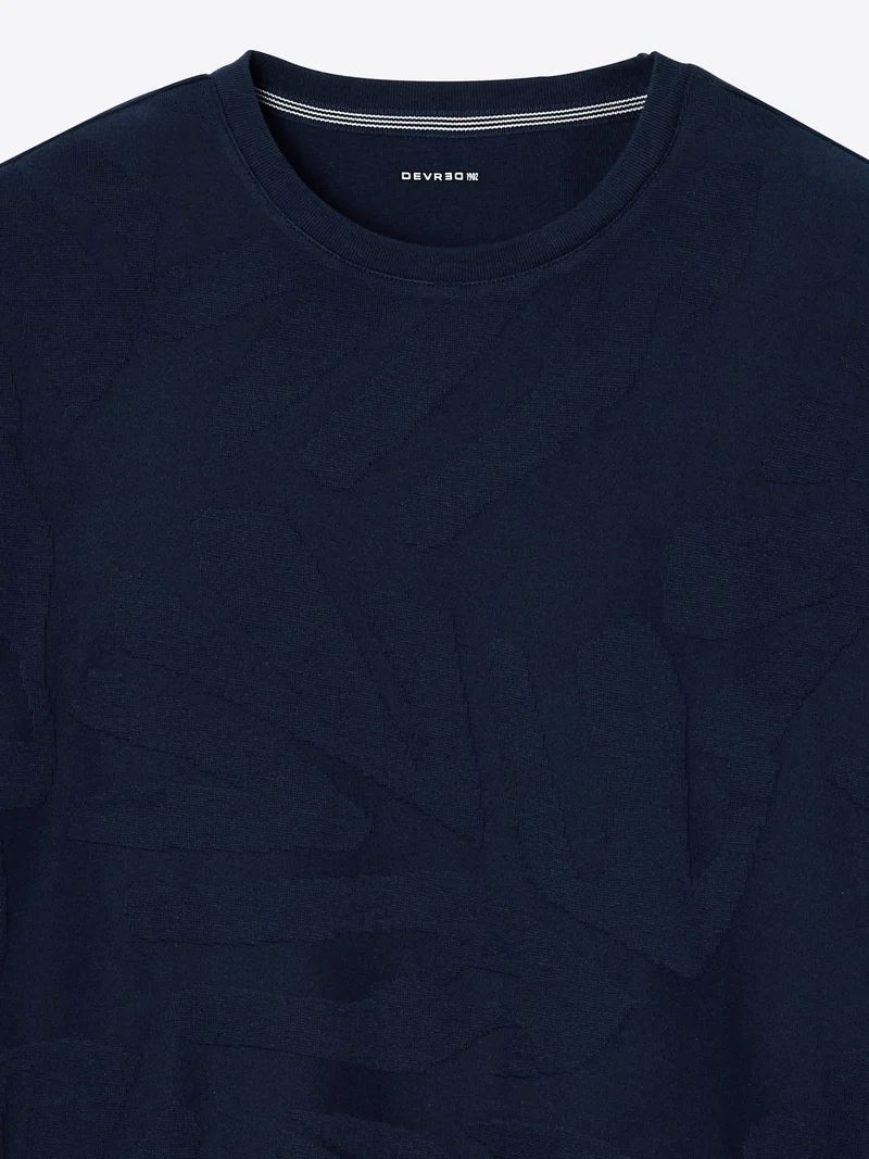 T-shirt col rond en coton