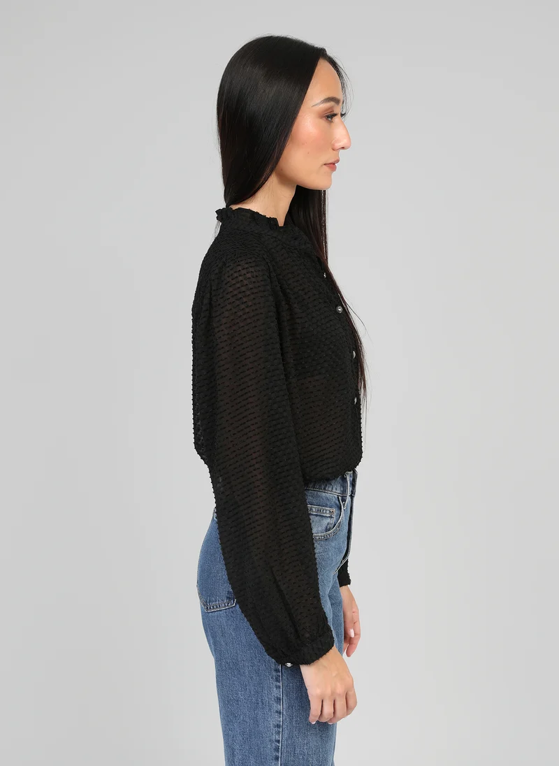 BLOUSE SYGNE noir