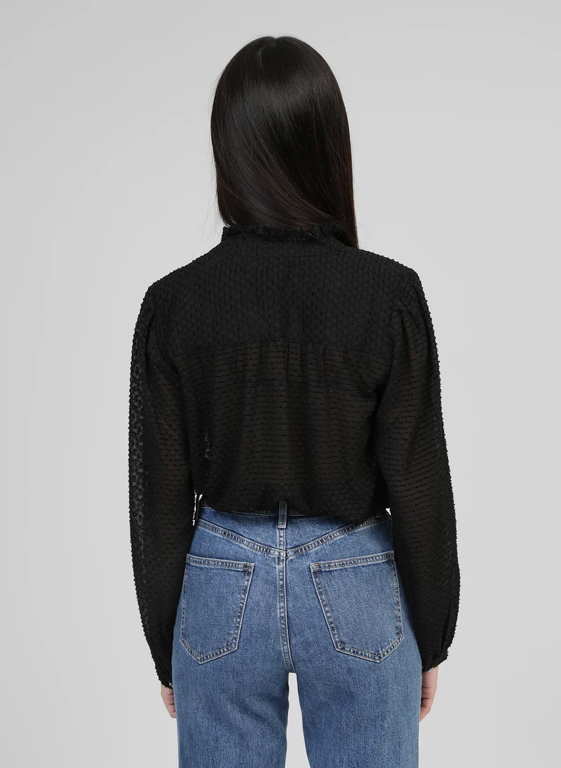 BLOUSE SYGNE noir
