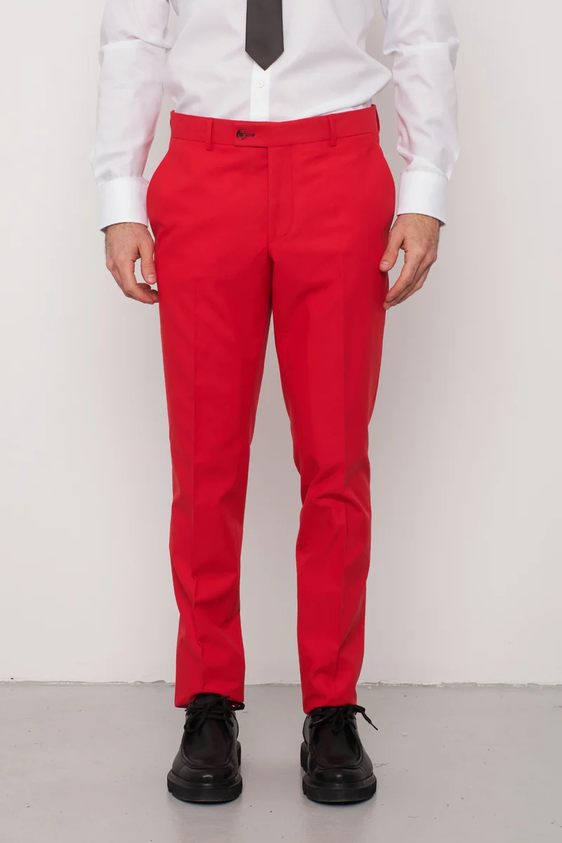 Man Pant Red