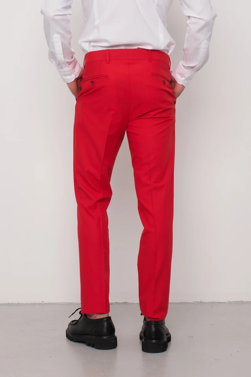 Man Pant Red
