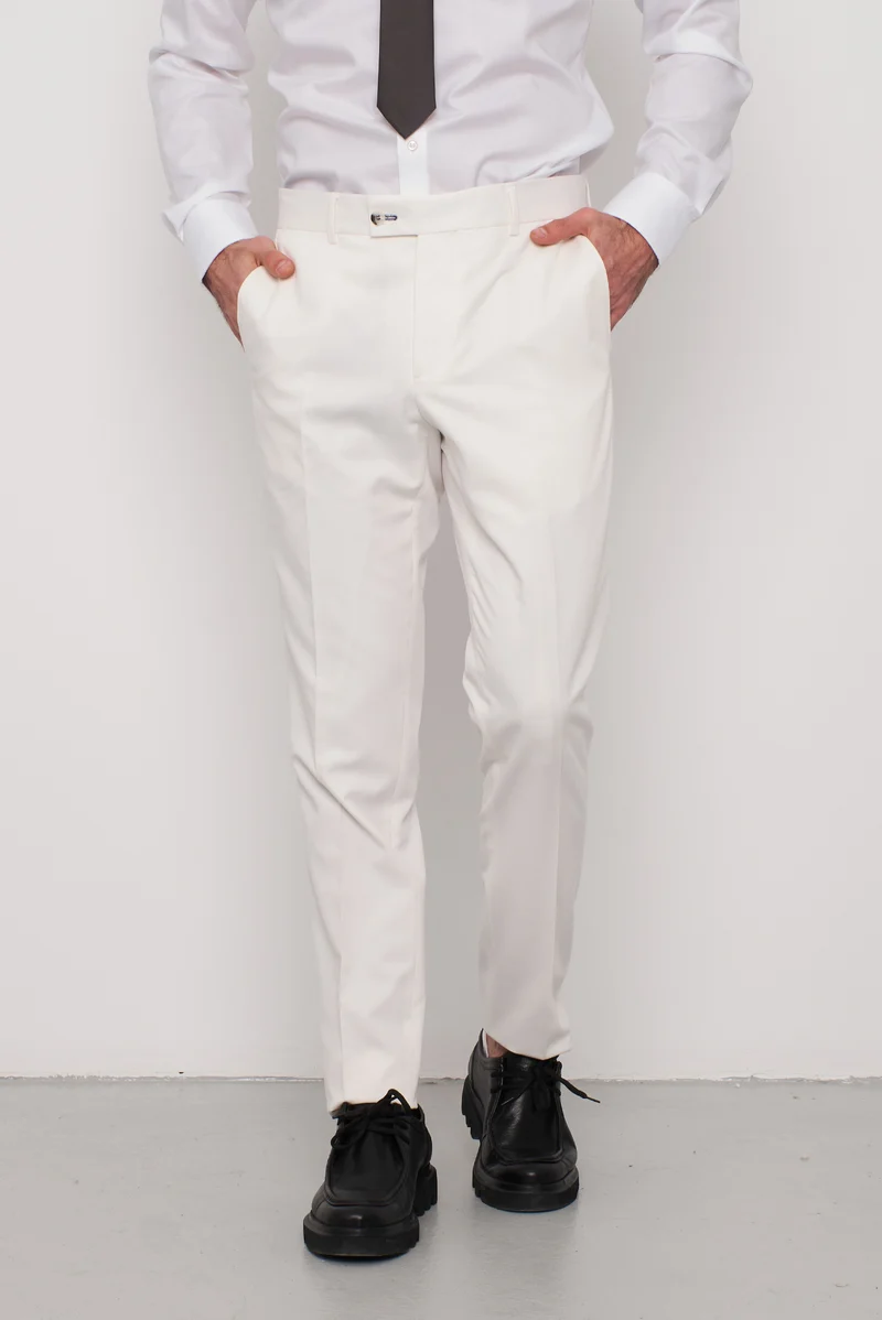 Man Pant White