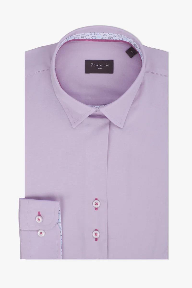 Beatrice Sport Poplin Stretch Women’s Shirt Lilac