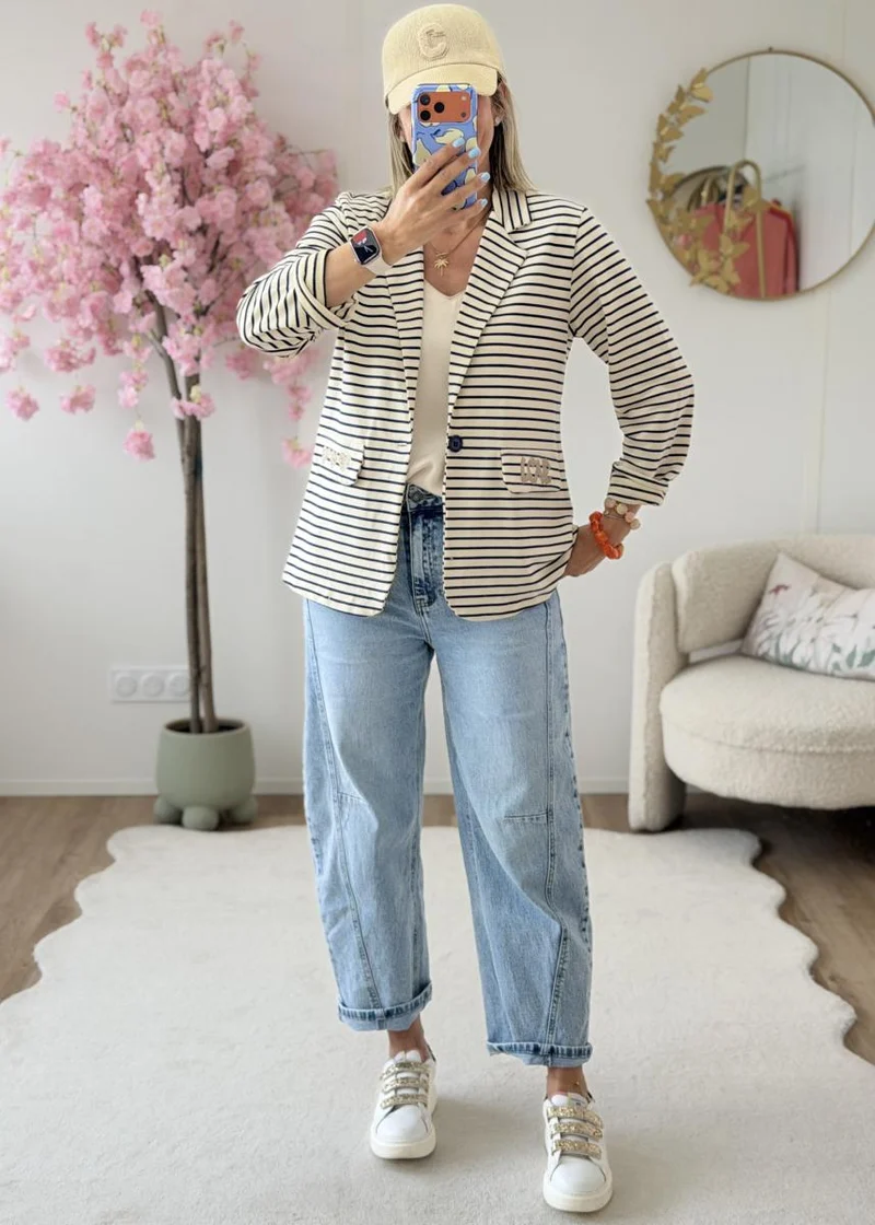 Blazer marinière