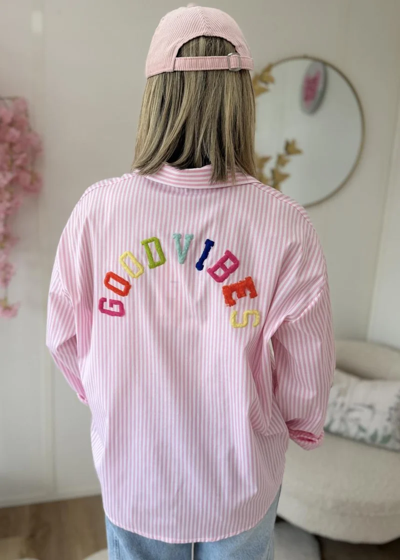 Chemise Good rose