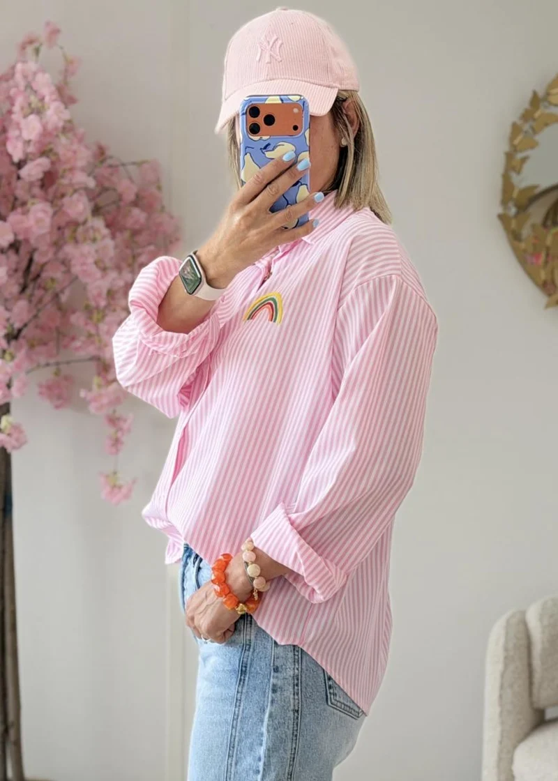 Chemise Good rose