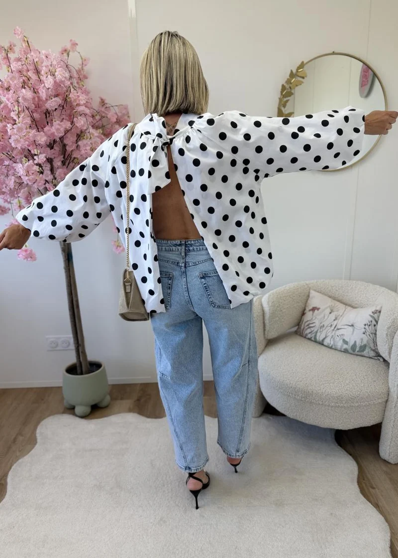 Blouse Inès blanche