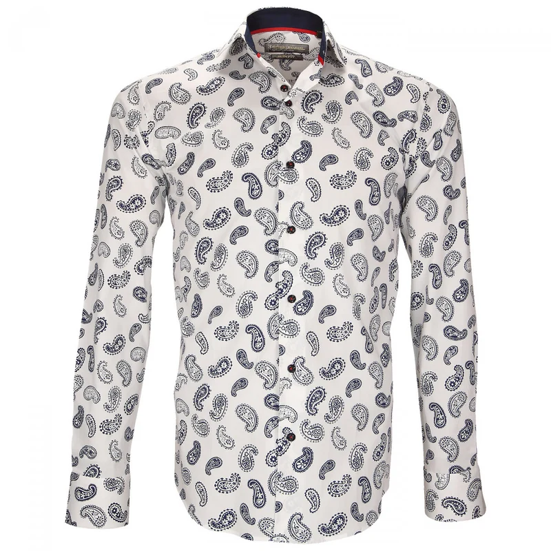 Chemise homme à motifs coupe cintrée SAN SEVERO Emporio balzani