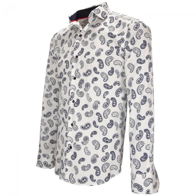 Chemise homme à motifs coupe cintrée SAN SEVERO Emporio balzani