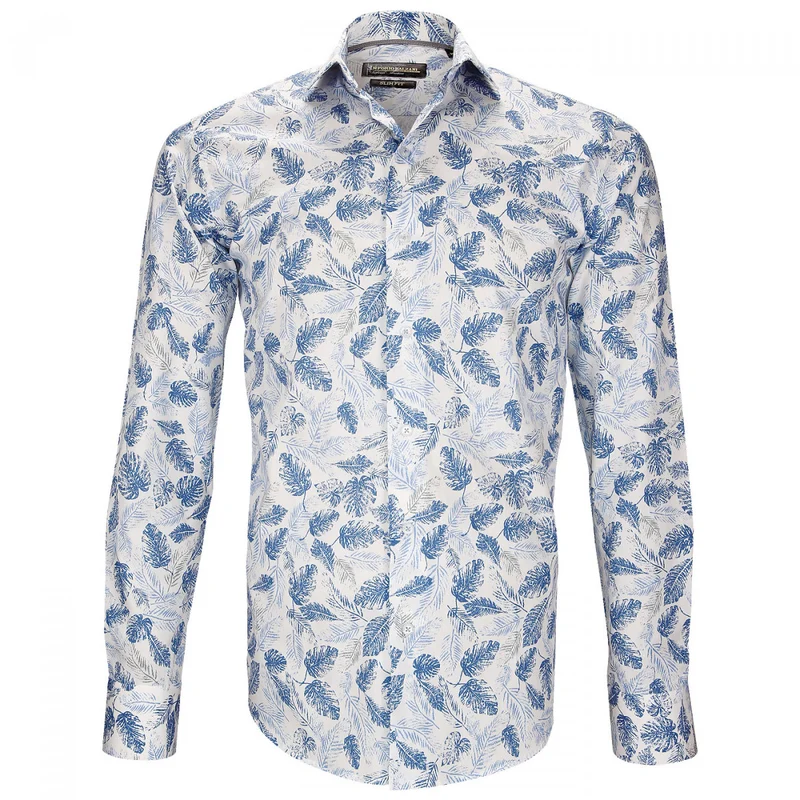 Chemise homme à motifs coupe cintrée SAN REMO Emporio balzani