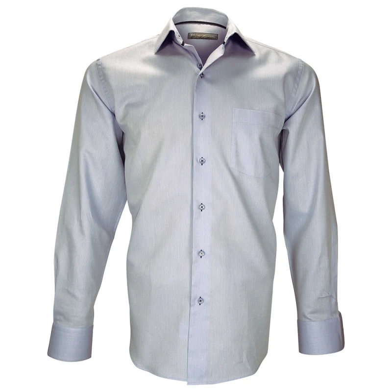 Chemise homme tissu armuré coupe droite COSENZA Emporio balzani