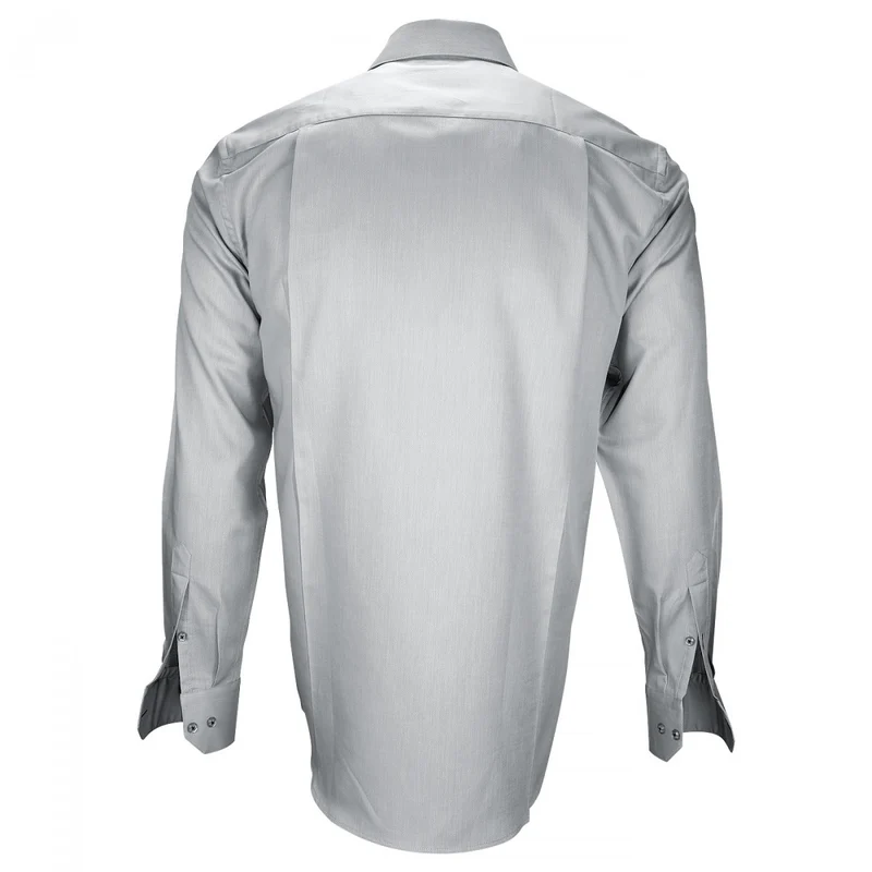 Chemise homme tissu armuré coupe droite COSENZA Emporio balzani