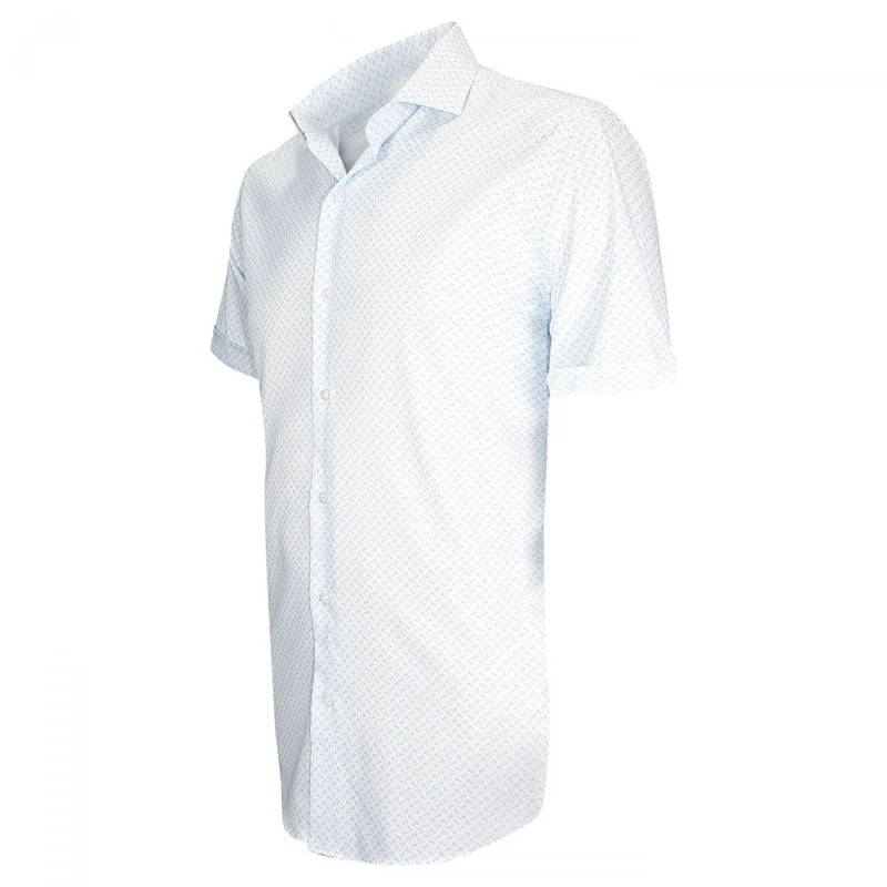 Chemisette homme stretch coupe cintrée ALBINONI Emporio balzani