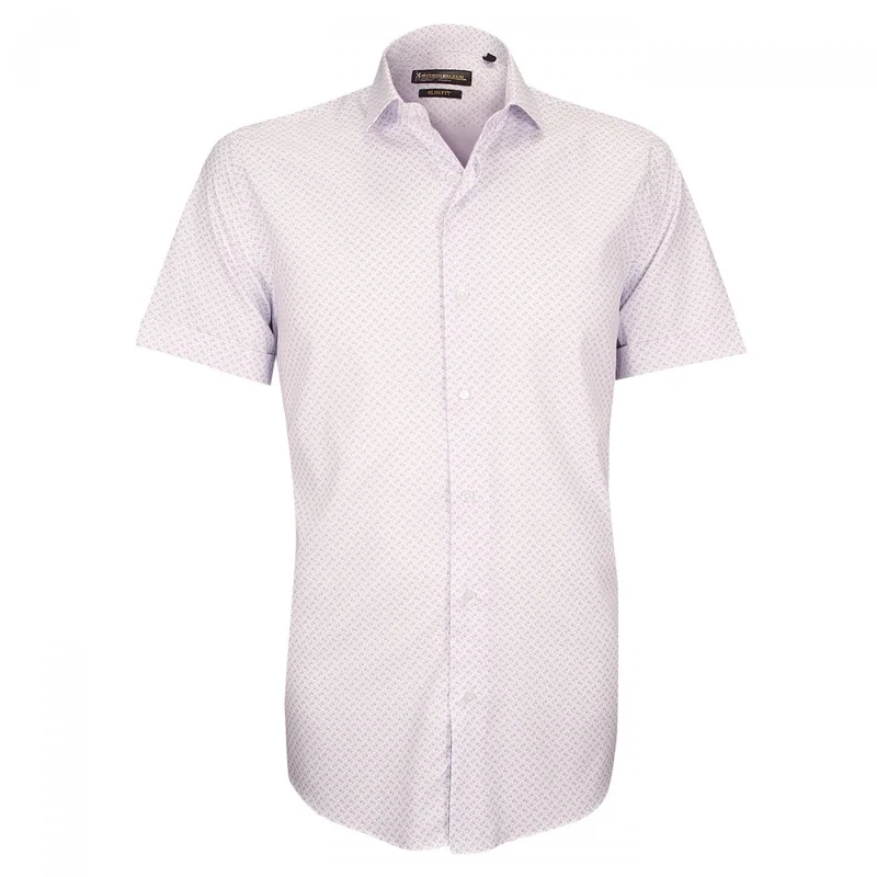Chemisette homme stretch coupe cintrée ALBINONI Emporio balzani