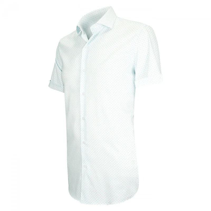 Chemisette homme stretch coupe cintrée ALBINONI Emporio balzani