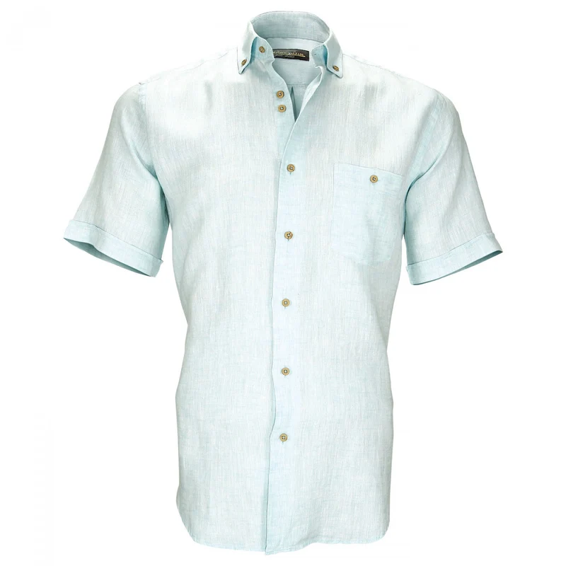 Chemisette homme en lin coupe droite SAN MARTINO Emporio balzani