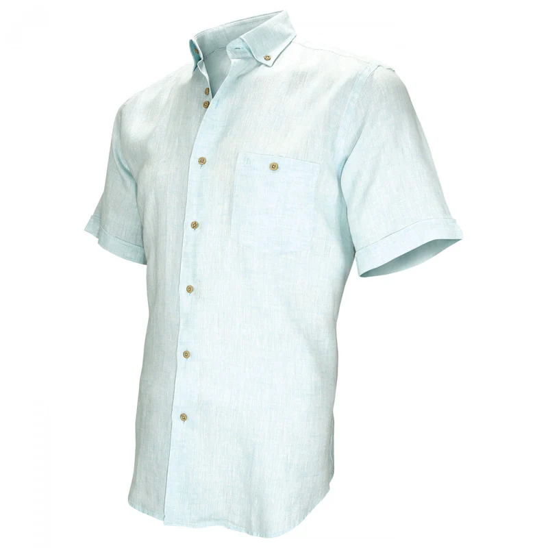 Chemisette homme en lin coupe droite SAN MARTINO Emporio balzani