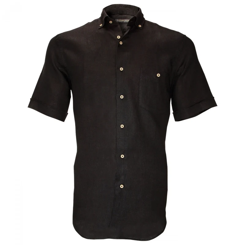 Chemisette homme en lin coupe droite SAN MARTINO Emporio balzani