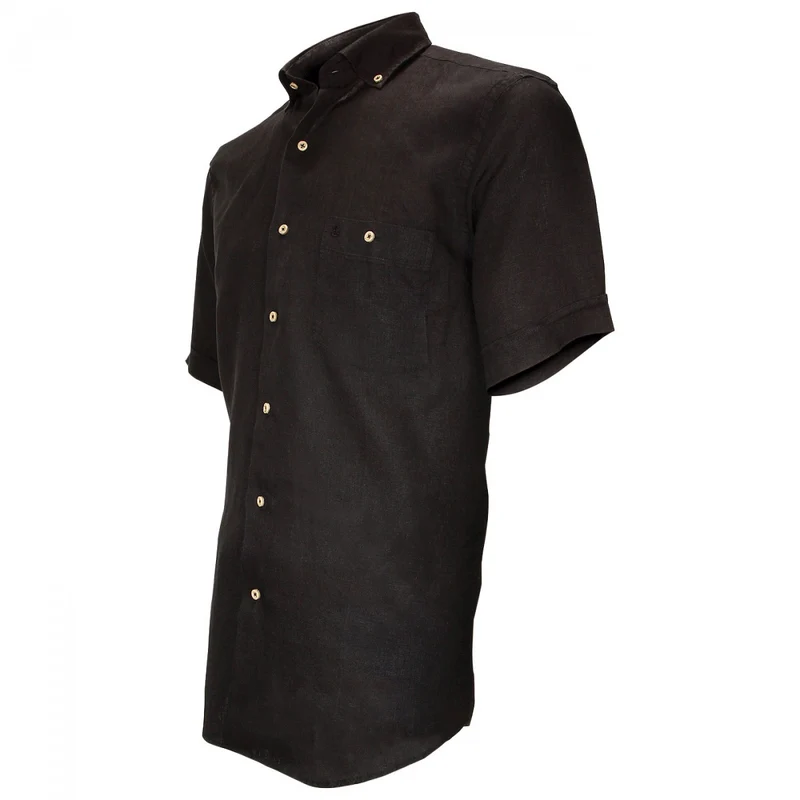Chemisette homme en lin coupe droite SAN MARTINO Emporio balzani
