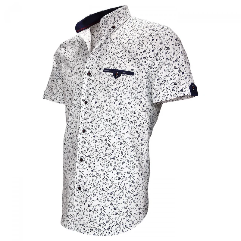 Chemisette homme imprimée coupe cintrée VERCELLI Emporio balzani
