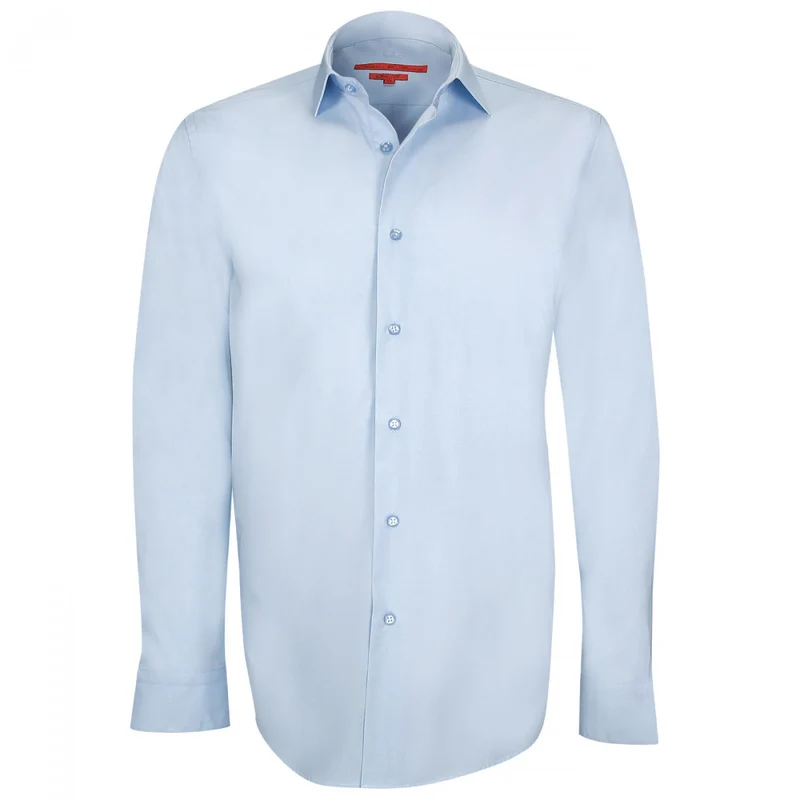 Chemise homme unie coupe cintrée Col italien Andrew Mac Allister