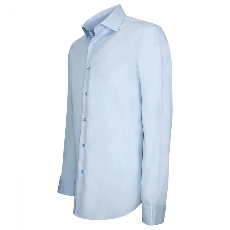 Chemise homme unie coupe cintrée Col italien Andrew Mac Allister
