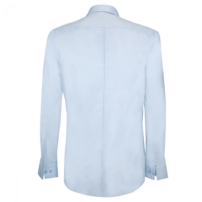 Chemise homme unie coupe cintrée Col italien Andrew Mac Allister