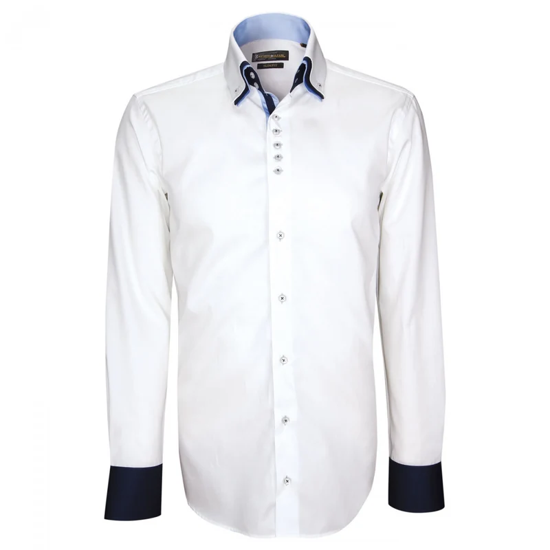 Chemise homme triple col coupe cintrée TRICOL Emporio balzani