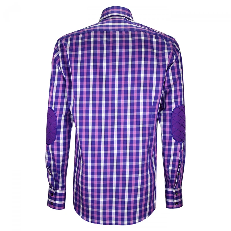Chemise homme double col à coudières coupe cintrée LORENZO Emporio balzani