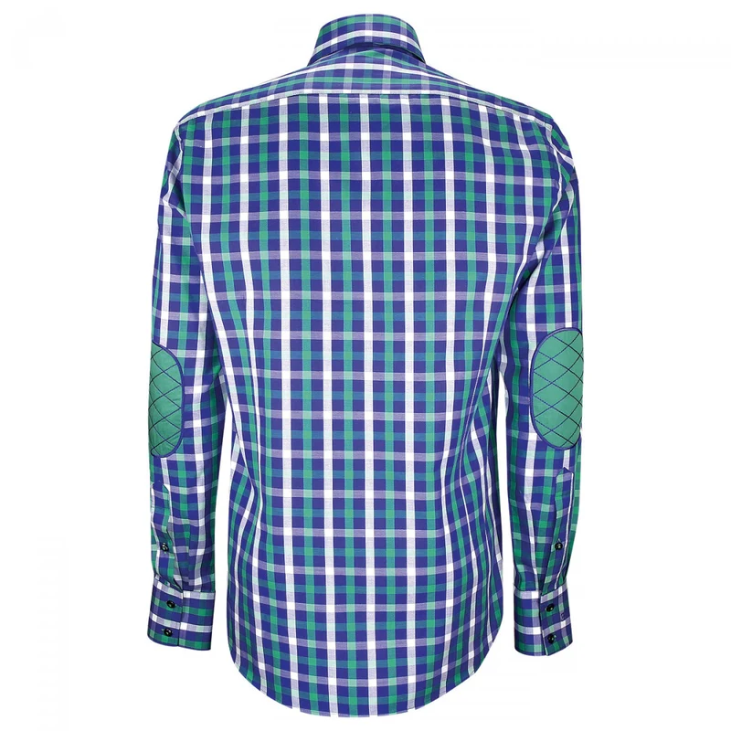 Chemise homme double col à coudières coupe cintrée LORENZO Emporio balzani