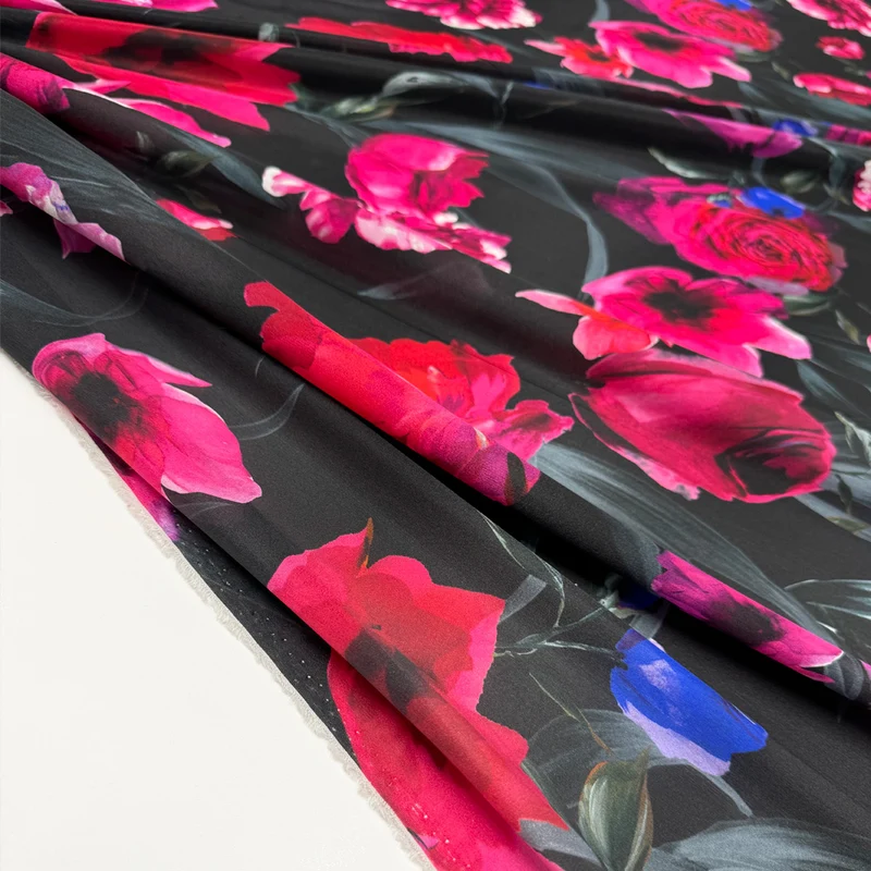 Tissu Satin, Soie - Mariangela