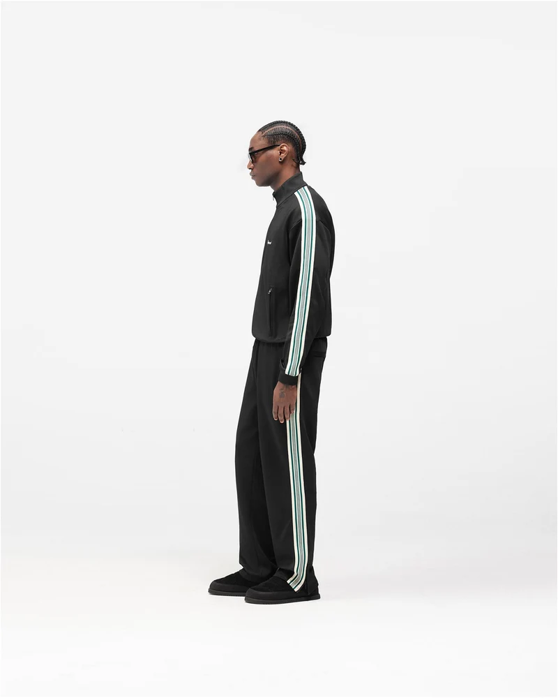 Taped Track Pant - Jet Black