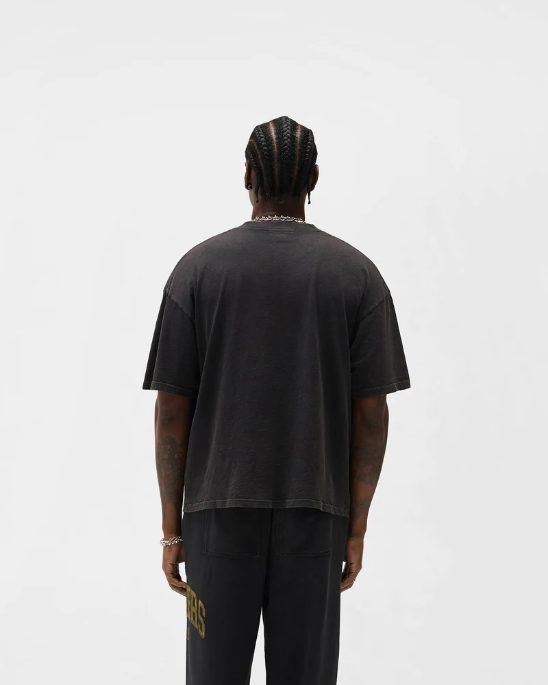 Represent Owners Club T-Shirt - Faded Black
