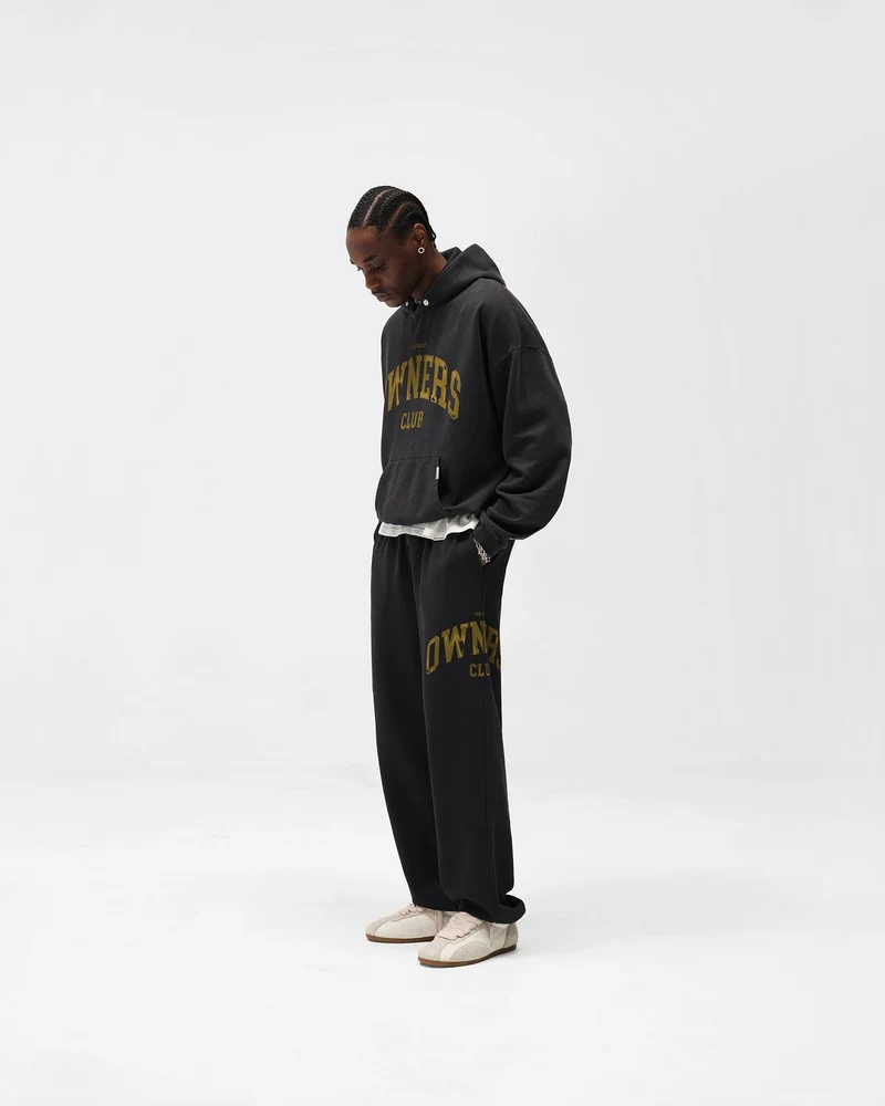 Represent Owners Club Hoodie - Faded Black