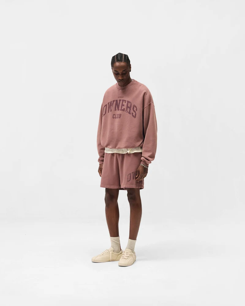 Represent Owners Club Sweater - Smoked Rose