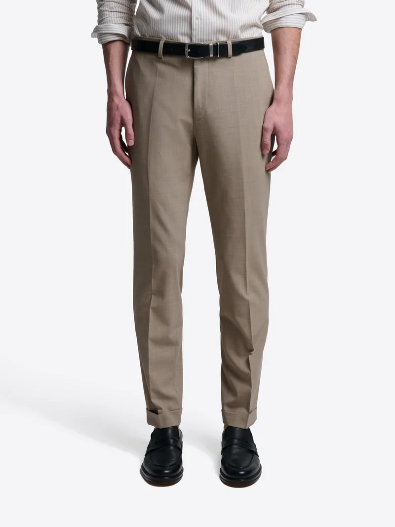 Pantalon de costume slim tissu traveler