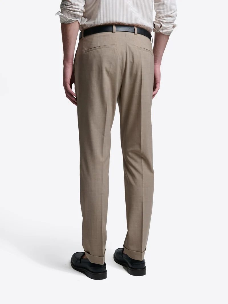 Pantalon de costume slim tissu traveler