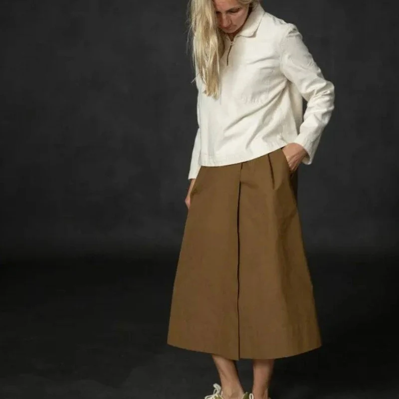 PATRON DE COUTURE PDF | Jupe Nevis | Merchant & Mills | UK 6–18