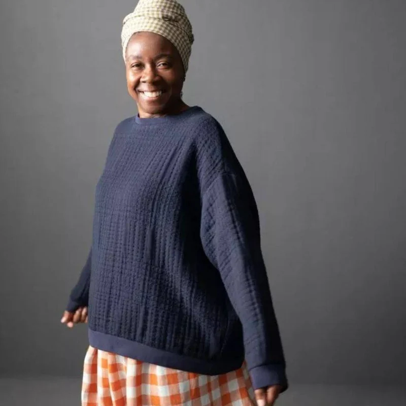 PATRON DE COUTURE PDF | Sweatshirt Sidney | Merchant & Mills | UK 18–28 | UNISEXE