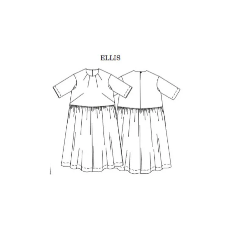 PATRON DE COUTURE PDF | Robe Hattie & Ellis | Merchant & Mills | UK 18–28