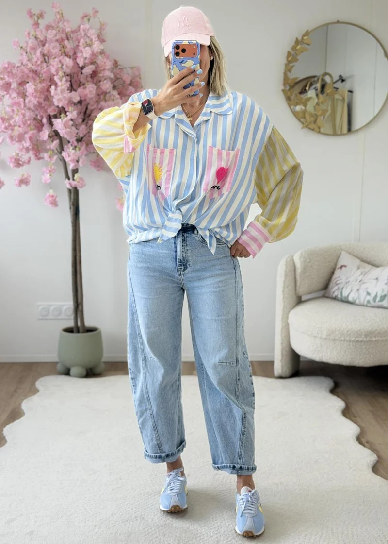 Chemise Corentine ciel