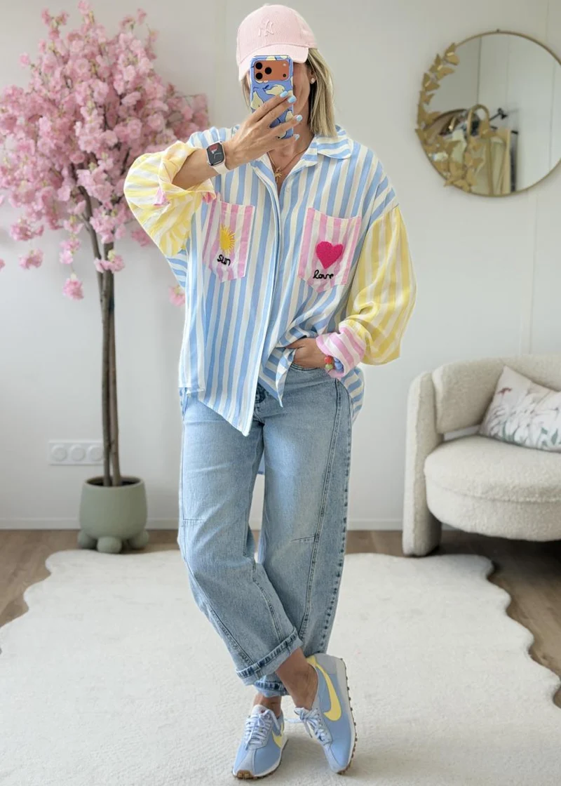 Chemise Corentine ciel
