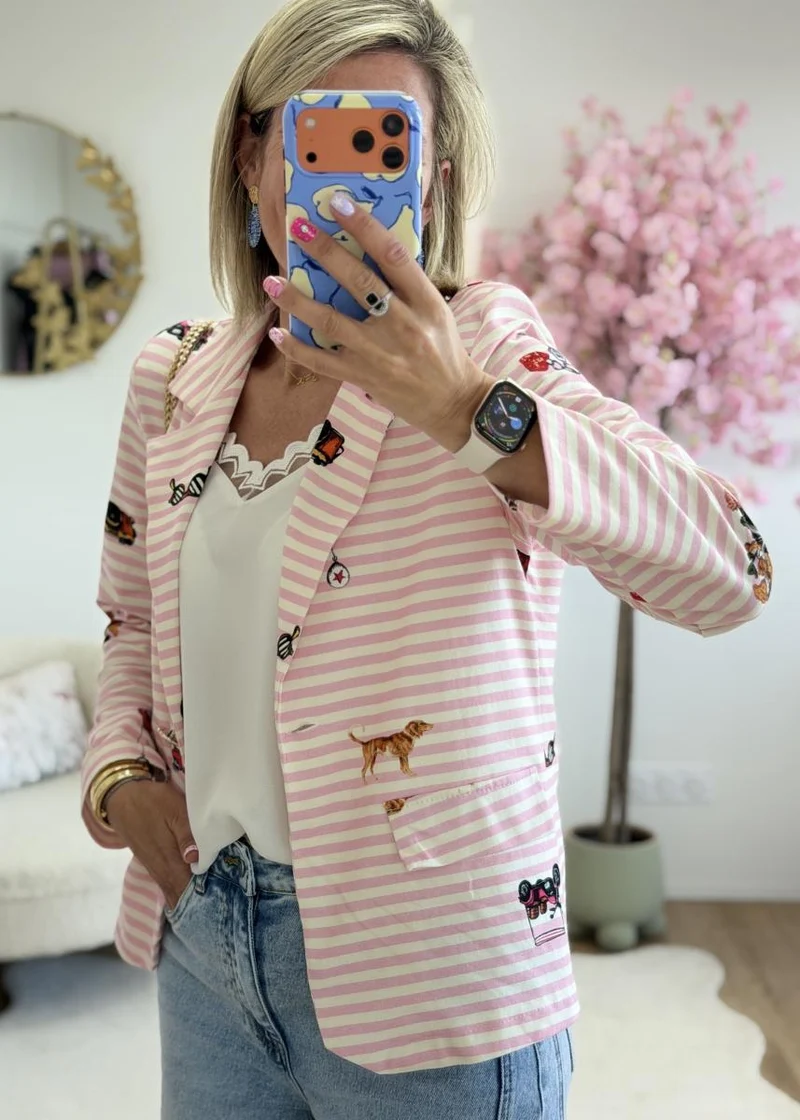 Blazer Tobby rose