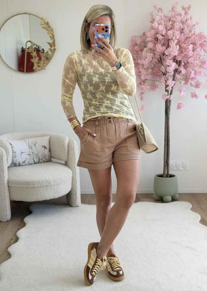 Short Benny taupe