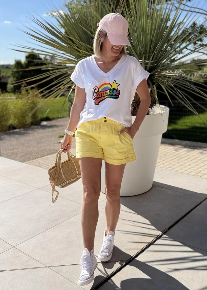 Short Benny jaune