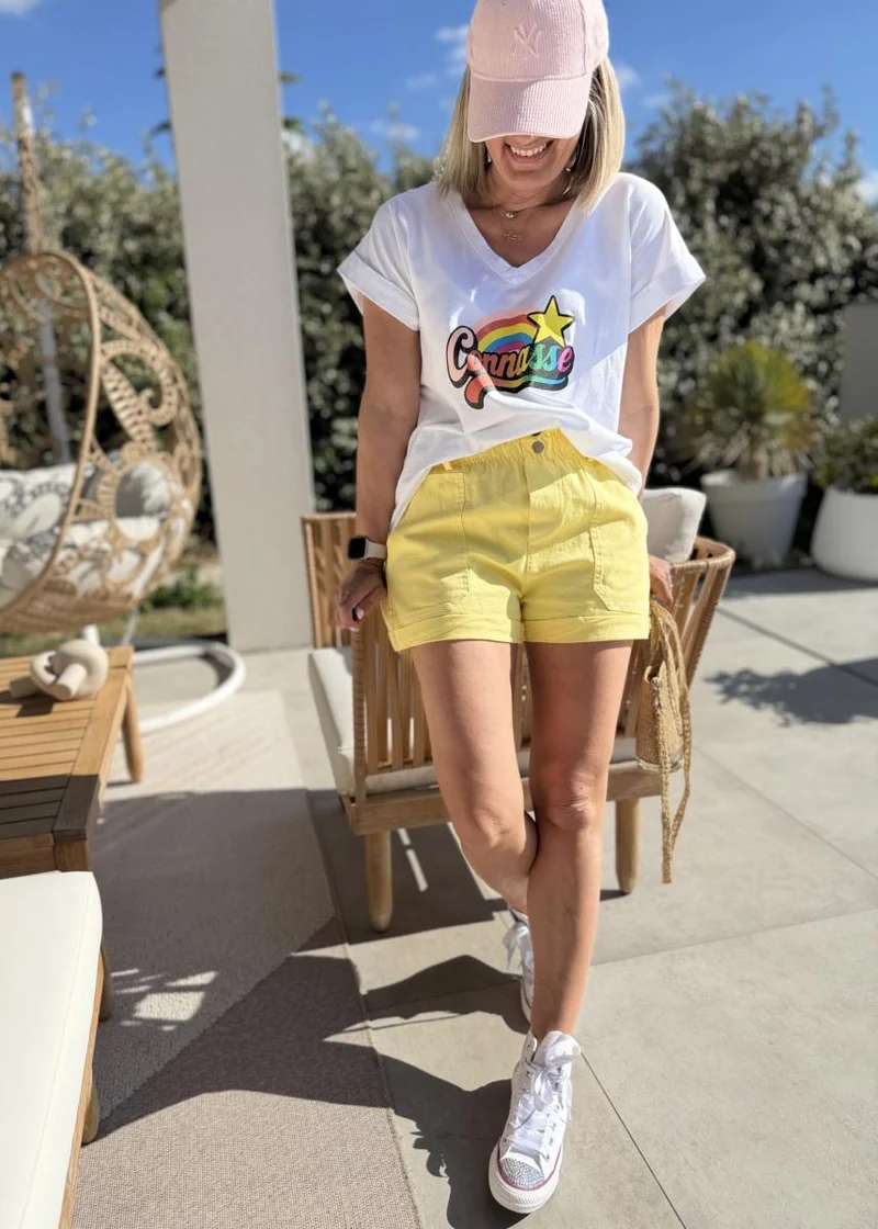 Short Benny jaune